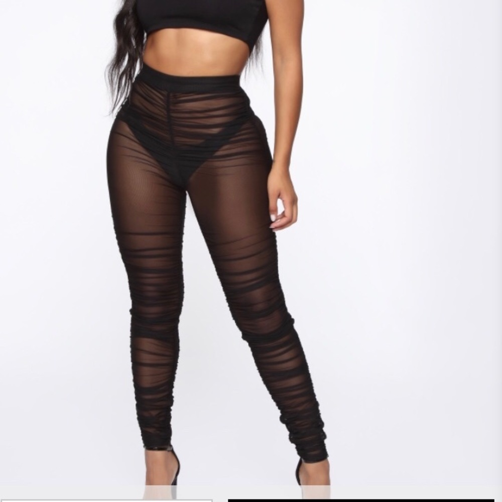 mesh pants